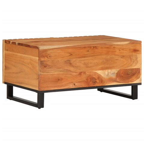 vidaXL Coffee Table 80x51x40 cm Solid Wood Acacia