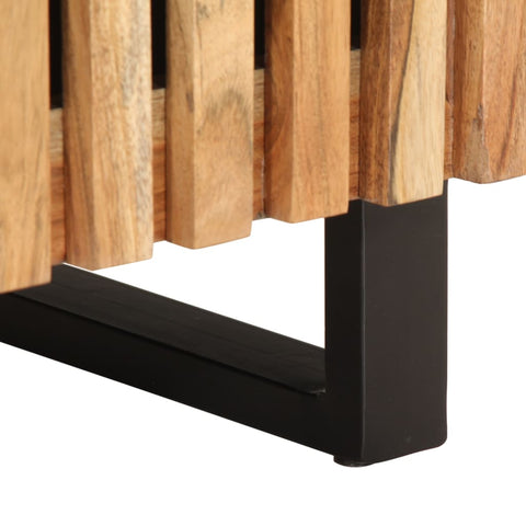 vidaXL Coffee Table 80x51x40 cm Solid Wood Acacia