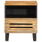 vidaXL Bedside Cabinets 2 pcs 40x33x46 cm Solid Wood Rough Mango