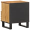 vidaXL Bedside Cabinets 2 pcs 40x33x46 cm Solid Wood Rough Mango