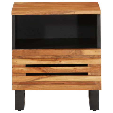 vidaXL Bedside Cabinets 2 pcs 40x33x46 cm Solid Wood Acacia