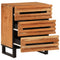 vidaXL Bedside Cabinet 50x34x62 cm Solid Wood Acacia
