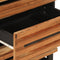 vidaXL Bedside Cabinet 50x34x62 cm Solid Wood Acacia