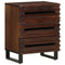 vidaXL Bedside Cabinet Brown 50x34x62 cm Solid Wood Mango