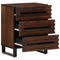 vidaXL Bedside Cabinet Brown 50x34x62 cm Solid Wood Mango