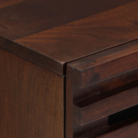 vidaXL Bedside Cabinet Brown 50x34x62 cm Solid Wood Mango