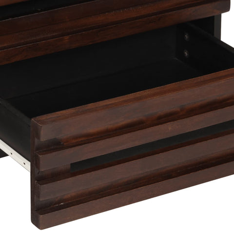 vidaXL Bedside Cabinet Brown 50x34x62 cm Solid Wood Mango