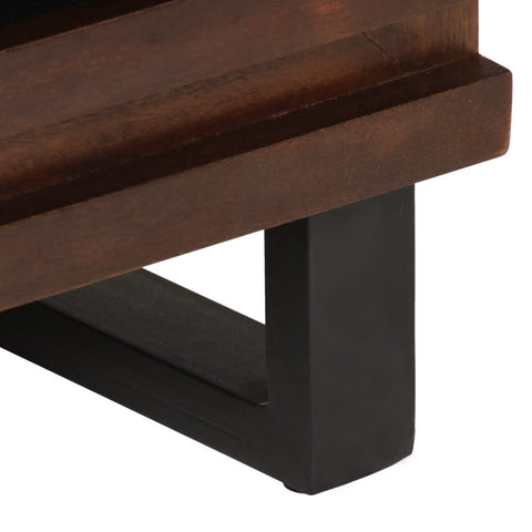 vidaXL Bedside Cabinet Brown 50x34x62 cm Solid Wood Mango