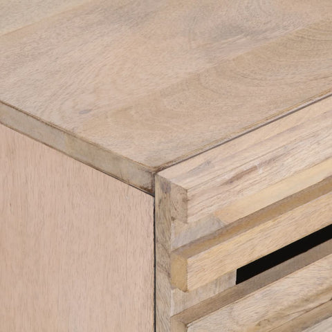 vidaXL Bedside Cabinet 50x34x62 cm Solid Wood Mango