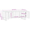 vidaXL Coffee Table 100x55x40 cm Solid Wood Acacia