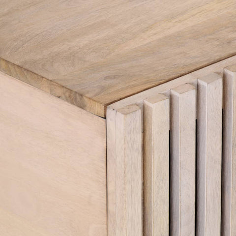 vidaXL Coffee Table White 100x55x40 cm Solid Wood Mango