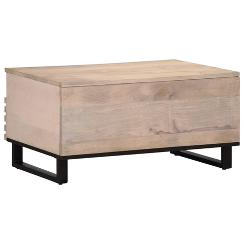 vidaXL Coffee Table 80x55x40 cm Solid Wood Mango
