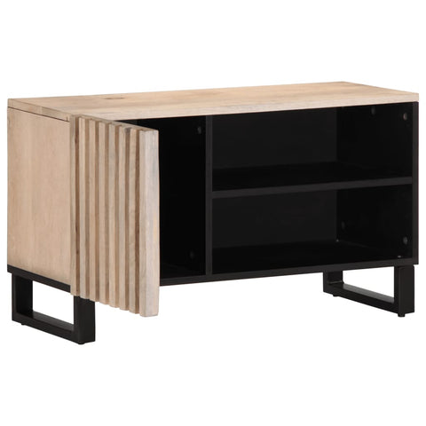 vidaXL TV Cabinet 80x34x46 cm Solid Wood Mango