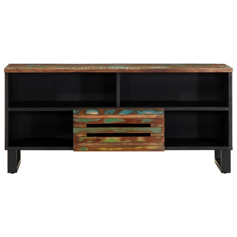 vidaXL TV Cabinet 100x34x46 cm Solid Wood Acacia