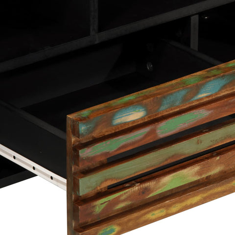vidaXL TV Cabinet 100x34x46 cm Solid Wood Acacia