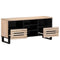 vidaXL TV Cabinet 100x34x46 cm Solid Wood Mango
