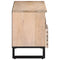 vidaXL TV Cabinet 100x34x46 cm Solid Wood Mango