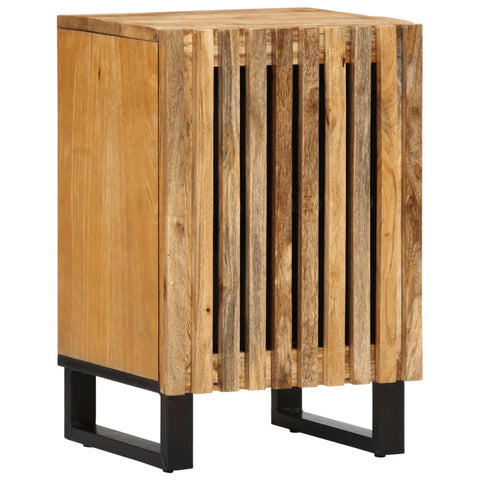 vidaXL Bathroom Cabinet 38x34x58 cm Solid Wood Rough Mango