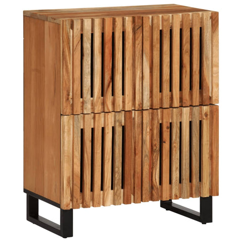 vidaXL Sideboard 60x34x75 cm Solid Wood Acacia