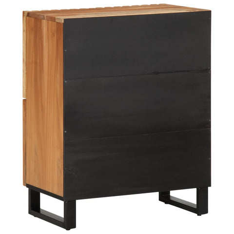 vidaXL Sideboard 60x34x75 cm Solid Wood Acacia