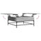 vidaXL Coffee Table Grey Sonoma 95x95x45 cm Engineered Wood and Metal