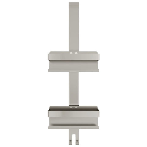 vidaXL Hanging Shower Caddy Brushed 304 Stainless Steel