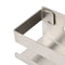 vidaXL Shower Shelf 23x6.5x6 cm Brushed 304 Stainless Steel