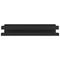 vidaXL Shower Shelf Matt Black 30x10x6 cm Brushed 304 Stainless Steel