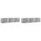vidaXL Wall Cabinets 2 pcs Concrete Grey 75x18x16.5 cm Engineered Wood
