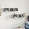 vidaXL Wall Cabinets 2 pcs Concrete Grey 75x18x16.5 cm Engineered Wood