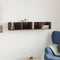 vidaXL Wall Cabinet Brown Oak 99x18x16.5 cm Engineered Wood