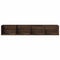 vidaXL Wall Cabinet Brown Oak 99x18x16.5 cm Engineered Wood