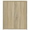 vidaXL Sideboard Sonoma Oak 60x31x70 cm Engineered Wood