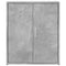 vidaXL Sideboard Concrete Grey 60x31x70 cm Engineered Wood