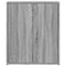 vidaXL Sideboard Grey Sonoma 60x31x70 cm Engineered Wood