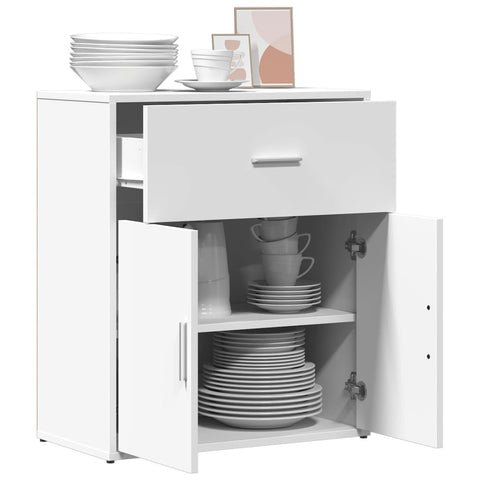 vidaXL Sideboard White 60x31x70 cm Engineered Wood