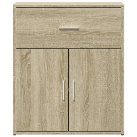 vidaXL Sideboard Sonoma Oak 60x31x70 cm Engineered Wood