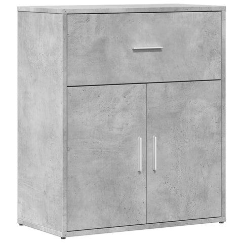 vidaXL Sideboard Concrete Grey 60x31x70 cm Engineered Wood