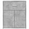 vidaXL Sideboard Concrete Grey 60x31x70 cm Engineered Wood