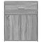 vidaXL Sideboard Grey Sonoma 60x31x70 cm Engineered Wood
