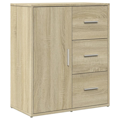 vidaXL Sideboard Sonoma Oak 60x31x70 cm Engineered Wood