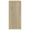 vidaXL Sideboard Sonoma Oak 60x31x70 cm Engineered Wood