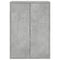 vidaXL Sideboard Concrete Grey 60x31x84 cm Engineered Wood