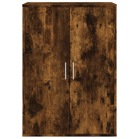 vidaXL Sideboard Smoked Oak 60x31x84 cm Engineered Wood