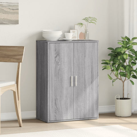 vidaXL Sideboard Grey Sonoma 60x31x84 cm Engineered Wood