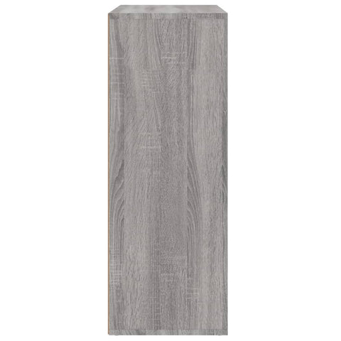 vidaXL Sideboard Grey Sonoma 60x31x84 cm Engineered Wood