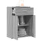 vidaXL Sideboard Grey Sonoma 60x30x84 cm Engineered Wood