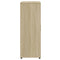 vidaXL Sideboard Sonoma Oak 60x31x84 cm Engineered Wood