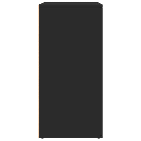 vidaXL Sideboard Black 79x38x80 cm Engineered Wood