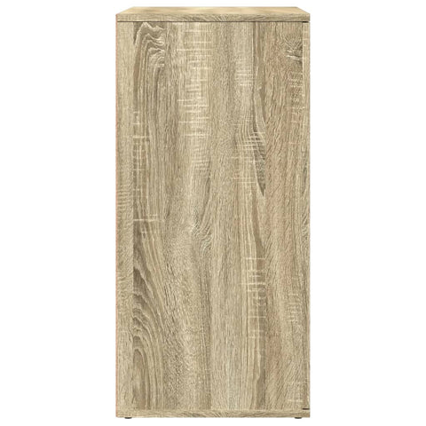 vidaXL Sideboard Sonoma Oak 79x38x80 cm Engineered Wood